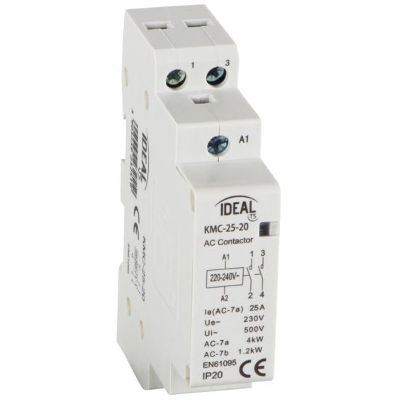 Contattore modulare 230V 8.5-25A 1.4-5kW KMC-25-20 Contattore modulare 230V 8.5-25A 1.4-5kW KMC-25-20